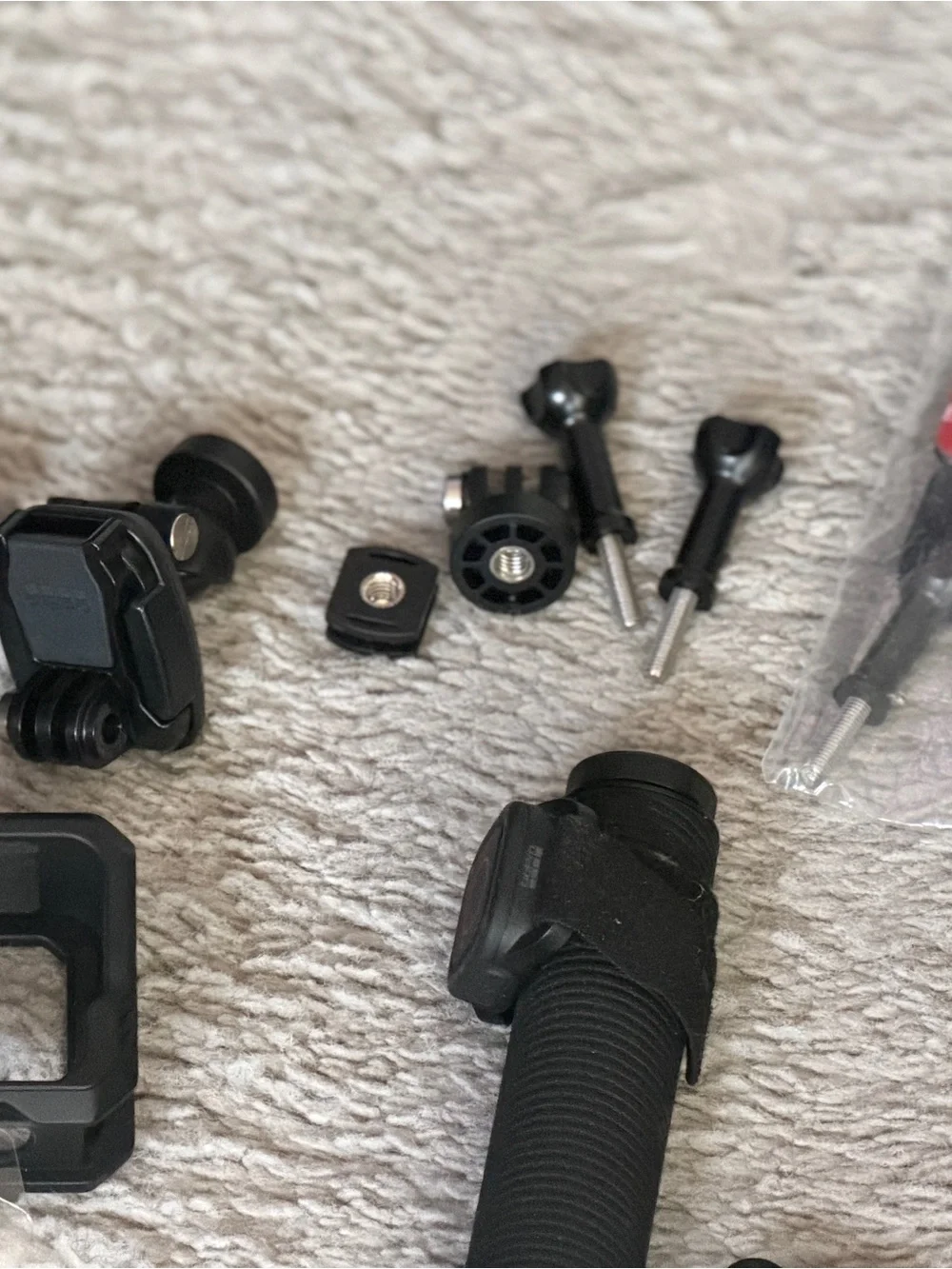 GoPro Extension Stick & Black and Red Floating Handle Accessory Kit
